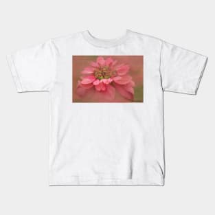 Rose Blush Poinsettias Digital Art Kids T-Shirt